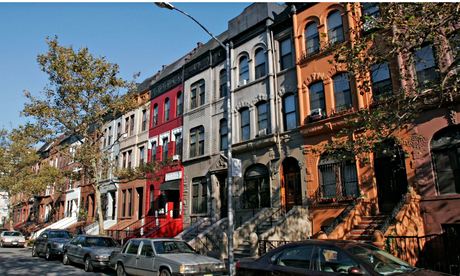 Harlem Brownstones, in Manhattan, New York